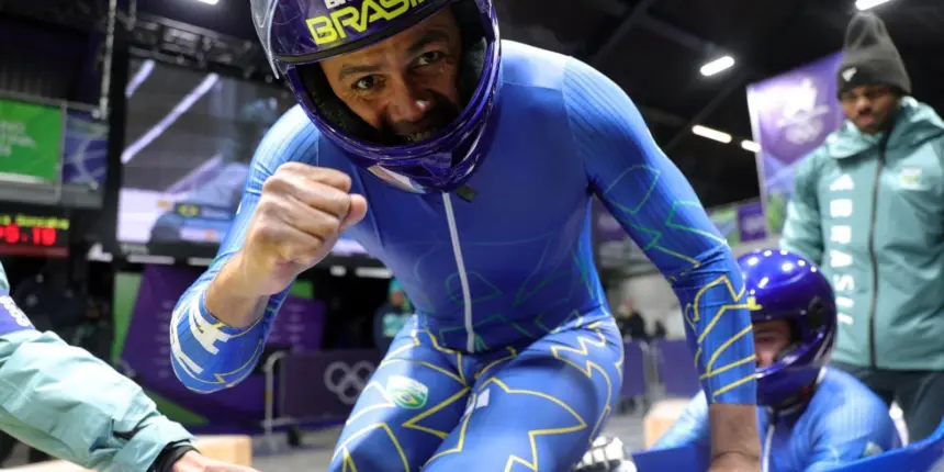 Bobsled: Brasil garante melhor resultado no trenó para dois atletas Bobsled: Brasil garante melhor resultado no trenó para dois atletas
