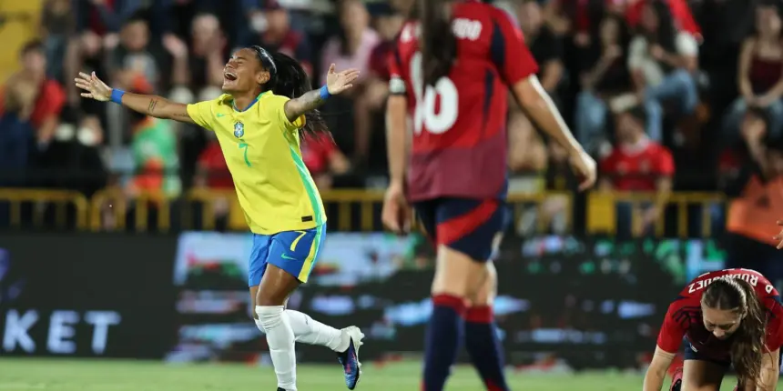 Seleção feminina derrota Costa Rica em primeiro amistoso de 2026 Seleção feminina derrota Costa Rica em primeiro amistoso de 2026