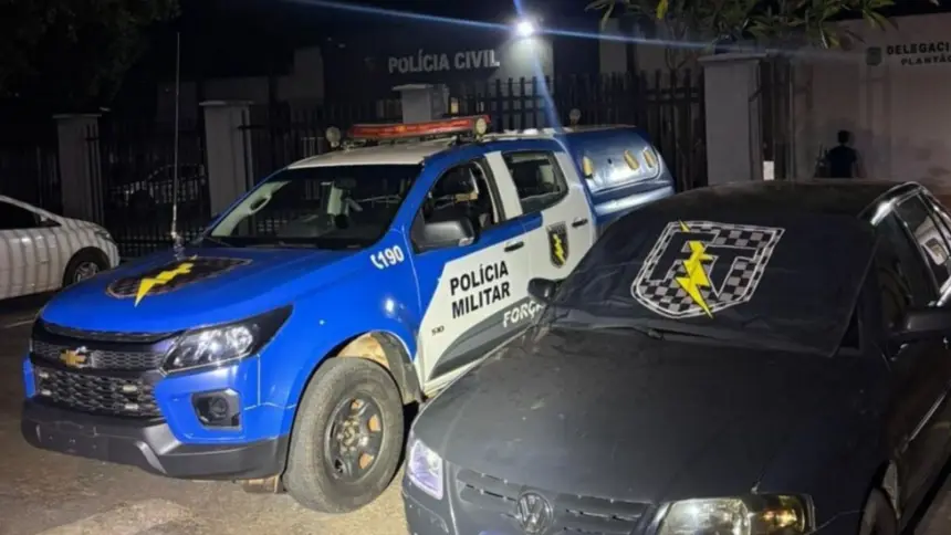 Força Tática recupera veículo com registro de furto/roubo em Goianésia