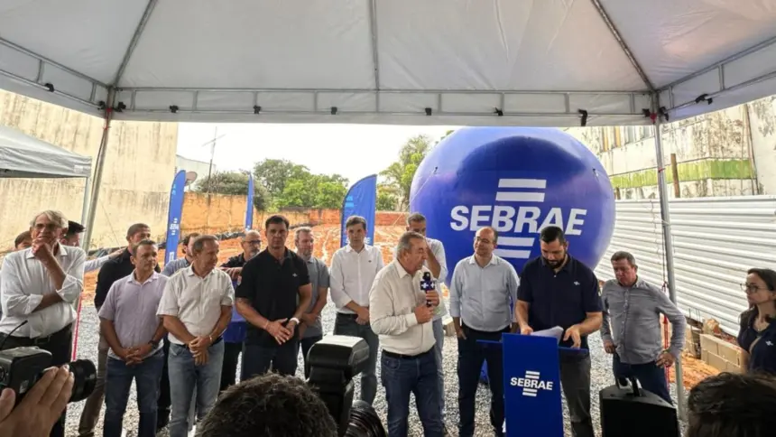 Goianésia recebe pedra fundamental da nova unidade do Sebrae Goiás Goianésia recebe pedra fundamental da nova unidade do Sebrae Goiás