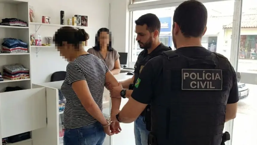 Mulher é presa em Goianésia ao tentar extorquir comerciante Mulher é presa em Goianésia ao tentar extorquir comerciante