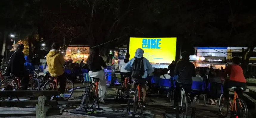Com cinema movido a pedaladas, Fica será de 16 a 21 de junho Com cinema movido a pedaladas, Fica será de 16 a 21 de junho