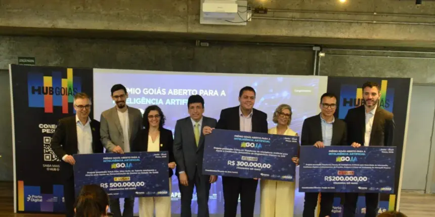Prêmio GO.IA reconhece soluções inovadoras em inteligência artificial em Goiás Prêmio GO.IA reconhece soluções inovadoras em inteligência artificial em Goiás