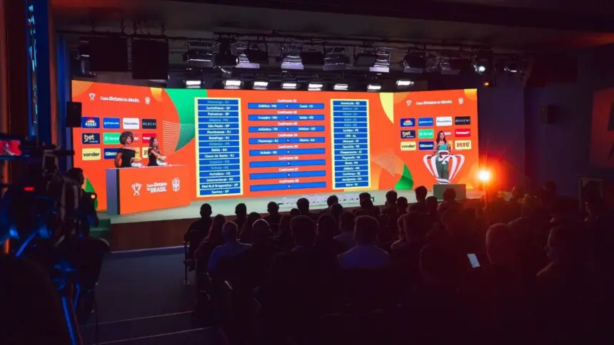 Sorteio da 5ª fase da Copa do Brasil define confrontos em ida e volta Sorteio da 5ª fase da Copa do Brasil define confrontos em ida e volta