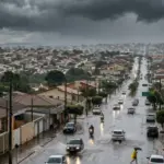 INMET emite alerta de chuvas intensas para Goianésia nesta segunda