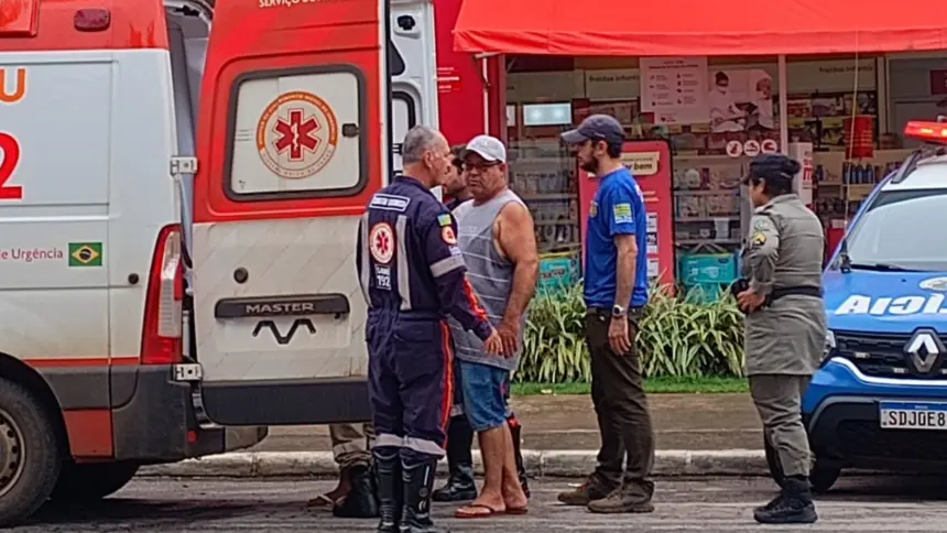 Perito Criminal e Auxiliar de Autópsia ajudam a evitar tragédia no Setor Sul, em Goianésia Perito Criminal e Auxiliar de Autópsia ajudam a evitar tragédia no Setor Sul, em Goianésia