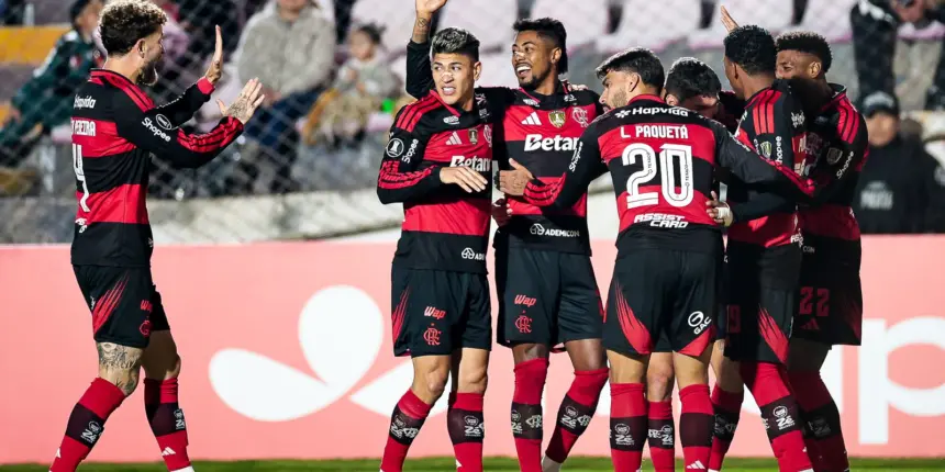 Flamengo inicia Copa Libertadores com vitória na altitude de Cusco Flamengo inicia Copa Libertadores com vitória na altitude de Cusco