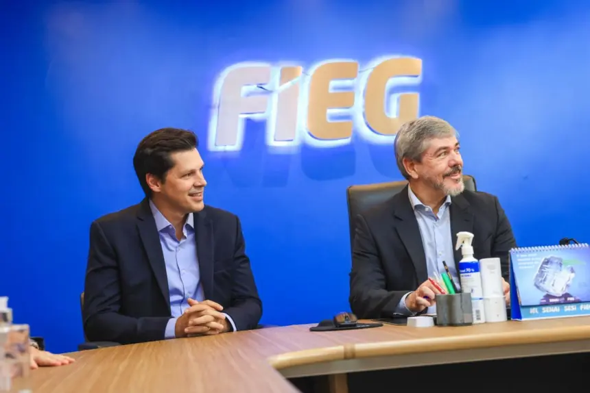 Daniel Vilela reafirma parceria com setor industrial para impulsionar economia de Goiás Daniel Vilela reafirma parceria com setor industrial para impulsionar economia de Goiás