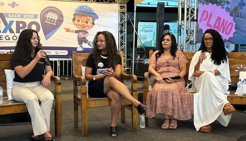 Roda de Conversa com empreendedoras marca encerramento da Expo Negócios em Santo Antônio do Descoberto | ASN Goiás