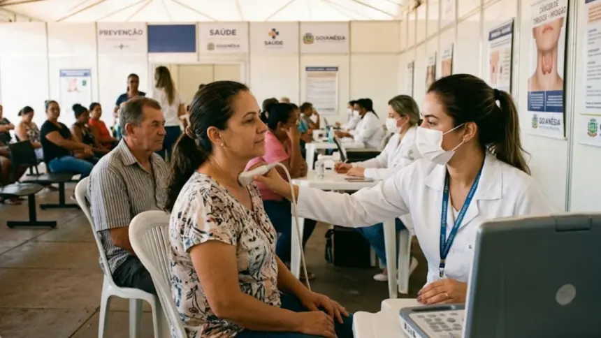 Exames gratuitos de prevenção ao câncer de tireoide serão realizados em Goianésia nesta quinta Exames gratuitos de prevenção ao câncer de tireoide serão realizados em Goianésia nesta quinta