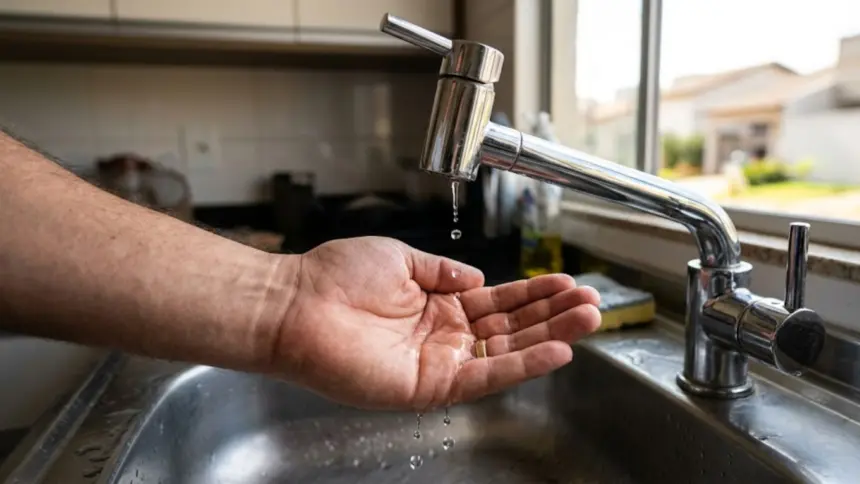 Problema em adutora deixa bairros sem água em Goianésia pelo segundo dia Problema em adutora deixa bairros sem água em Goianésia pelo segundo dia