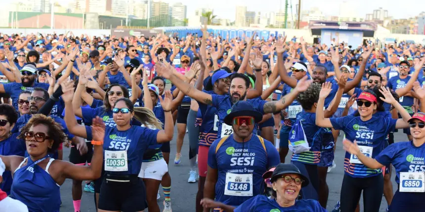 Corrida Nacional do Sesi supera 60 mil inscritos em segunda edição Corrida Nacional do Sesi supera 60 mil inscritos em segunda edição