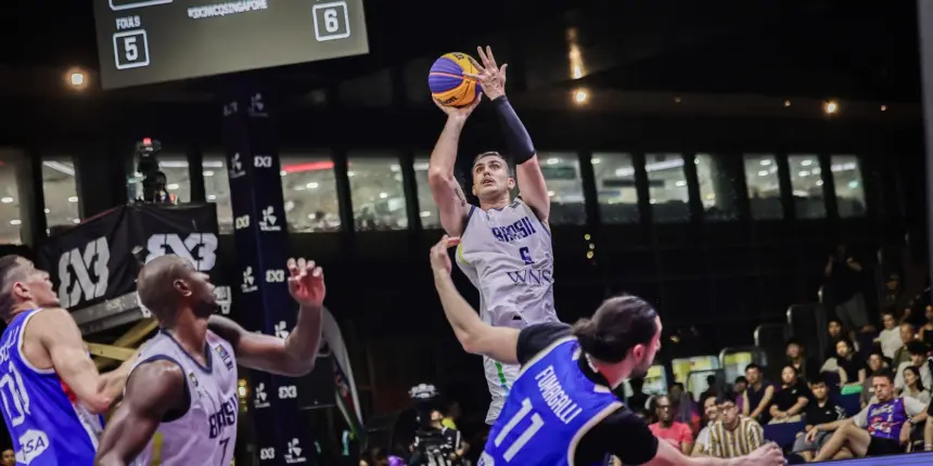 Seleção masculina se classifica para Copa do Mundo de basquete 3×3 Seleção masculina se classifica para Copa do Mundo de basquete 3×3