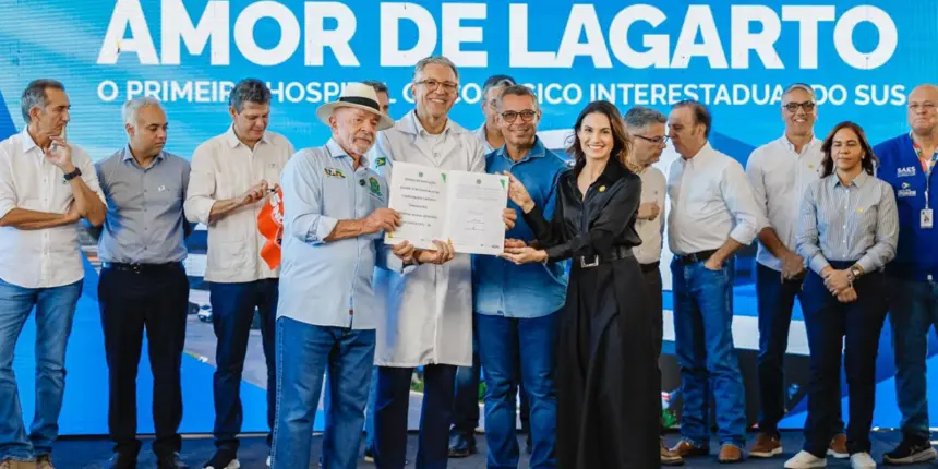 Lula visita primeiro hospital oncológico interestadual do país Lula visita primeiro hospital oncológico interestadual do país