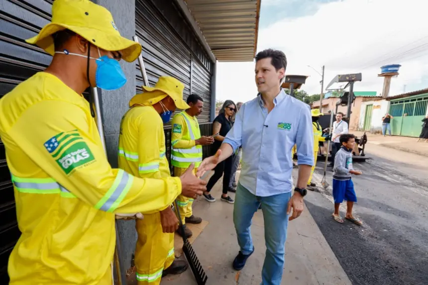 Goiás em Movimento Municípios recupera vias em cinco bairros de Águas Lindas Goiás em Movimento Municípios recupera vias em cinco bairros de Águas Lindas