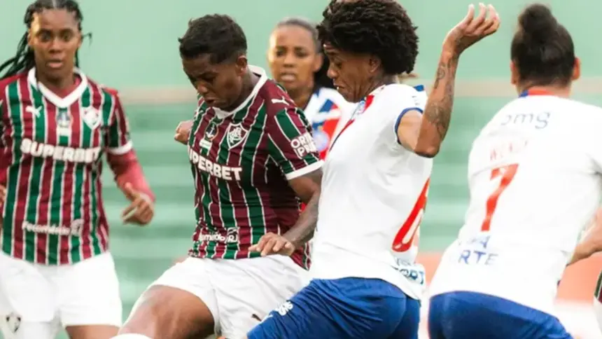 Bahia busca empate emocionante com Fluminense no Brasileiro Feminino