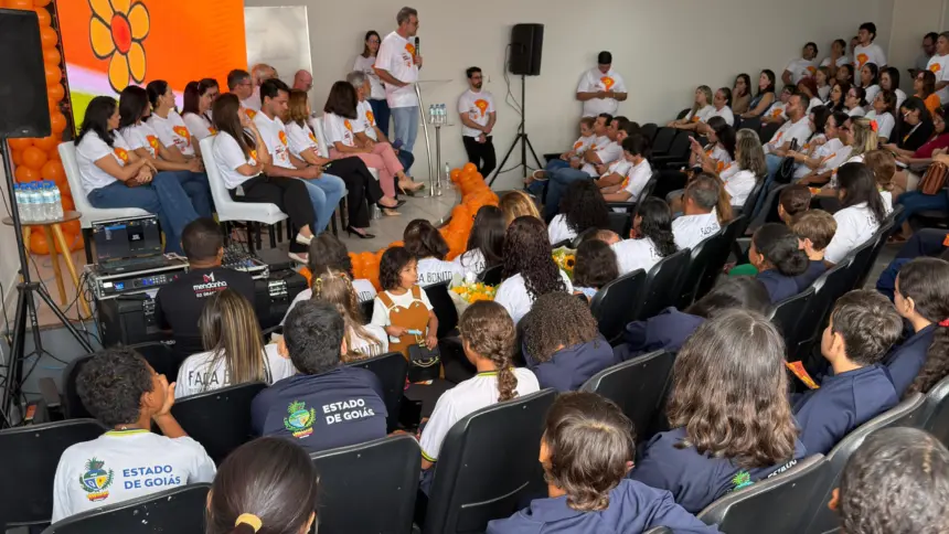 Prefeitura de Goianésia inicia campanha Maio Laranja reforçando combate à violência contra crianças Prefeitura de Goianésia inicia campanha Maio Laranja reforçando combate à violência contra crianças