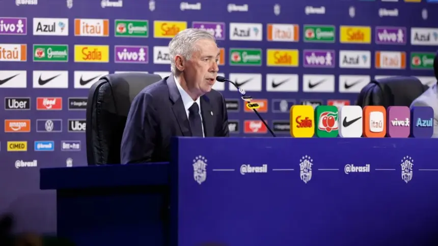 Ancelotti convoca Seleção Brasileira para Copa do Mundo de 2026