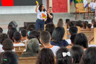 Maio Laranja em Goianésia reúne crianças e adolescentes em ação de prevenção