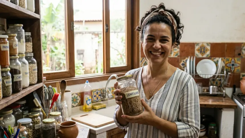 Muita gente começou a reaproveitar potes de vidro dentro de casa depois de descobrir novas utilidades no dia a dia Muita gente começou a reaproveitar potes de vidro dentro de casa depois de descobrir novas utilidades no dia a dia