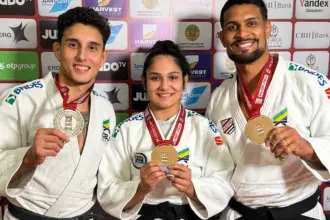 Brasil conquista sete medalhas no Grand Slam de Astana no Cazaquistão