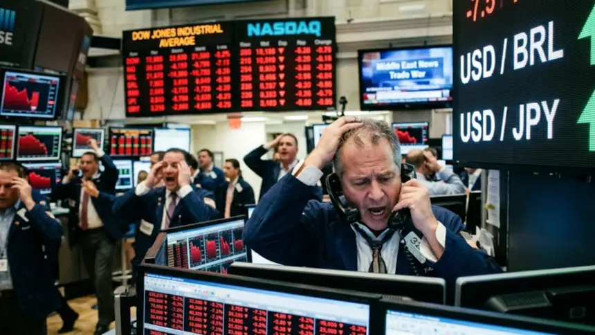Bolsa despenca e dólar dispara com tensão no Oriente Médio e tarifas dos EUA Bolsa despenca e dólar dispara com tensão no Oriente Médio e tarifas dos EUA