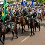 Cavalgada de lançamento da Pecuária 2026 contará com a presença da Cavalaria da PM