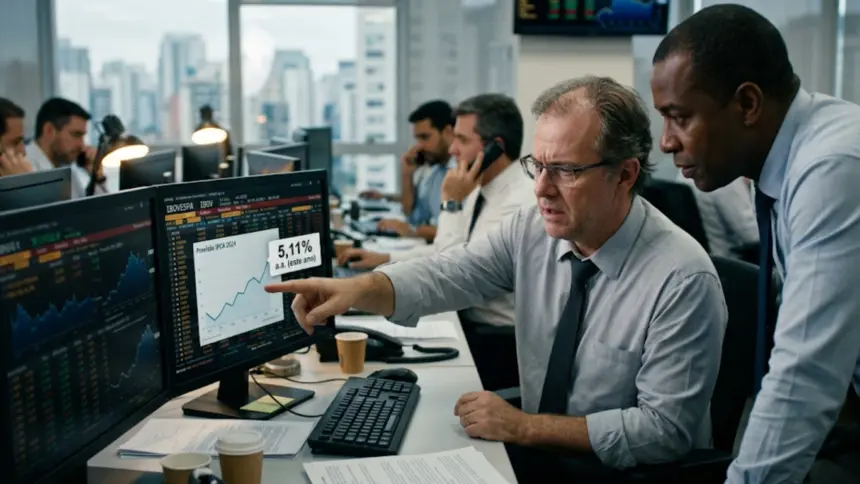 Mercado financeiro eleva previsão da inflação para 5,11% este ano