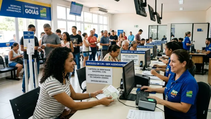 Vapt Vupt dispensa agendamento para emissão de Carteira de Identidade Nacional Vapt Vupt dispensa agendamento para emissão de Carteira de Identidade Nacional