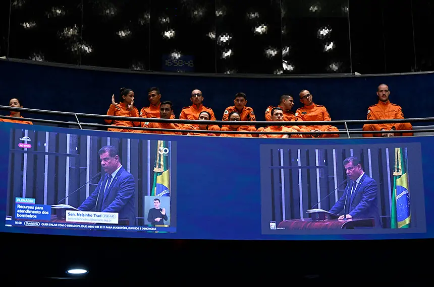 Senado aprova uso de emendas da saúde para atendimento feito por bombeiros Senado aprova uso de emendas da saúde para atendimento feito por bombeiros