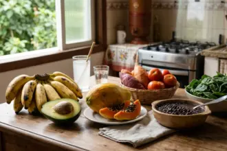 Alimentos ricos em potássio: por que esse mineral é importante para músculos, coração e pressão arterial