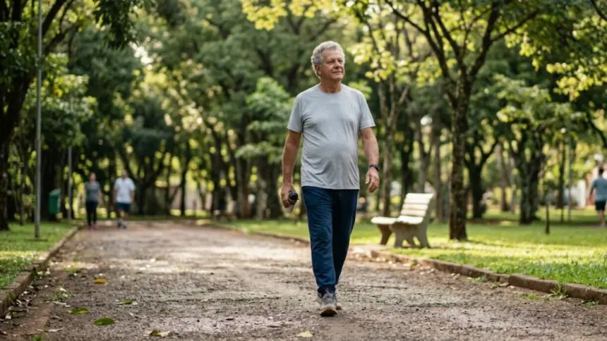 Caminhar apenas 30 minutos por dia pode trazer benefícios que muita gente só percebe depois de algumas semanas Caminhar apenas 30 minutos por dia pode trazer benefícios que muita gente só percebe depois de algumas semanas