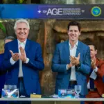Daniel Vilela e Ronaldo Caiado prestigiam convenção evangélica em São Luís de Montes Belos