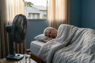 Dormir com ventilador ligado faz mal? Entenda os cuidados para proteger a saúde