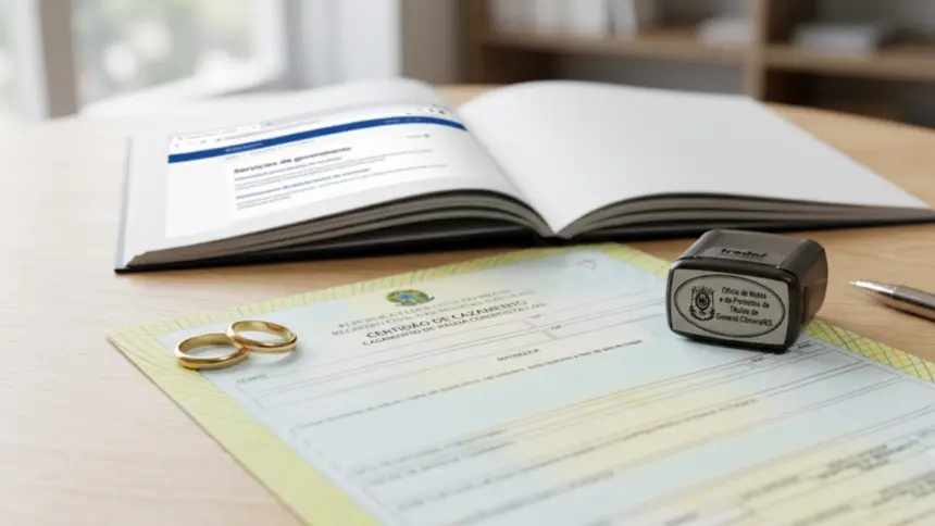 Certidão de Casamento: como solicitar a segunda via e em quais situações ela pode ser necessária Certidão de Casamento: como solicitar a segunda via e em quais situações ela pode ser necessária