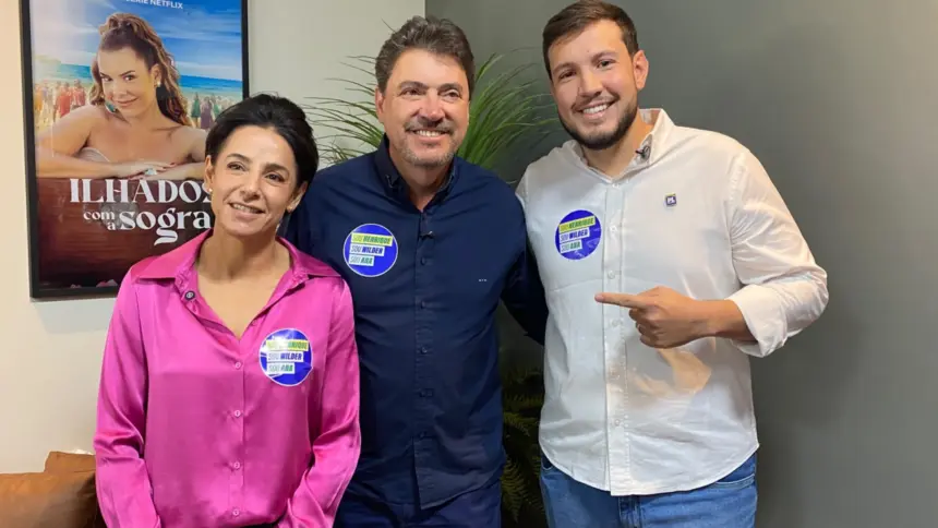 Wilder Morais cumpre agenda política em Goianésia ao lado de Ana Paula Rezende e Henrique Vilela Wilder Morais cumpre agenda política em Goianésia ao lado de Ana Paula Rezende e Henrique Vilela