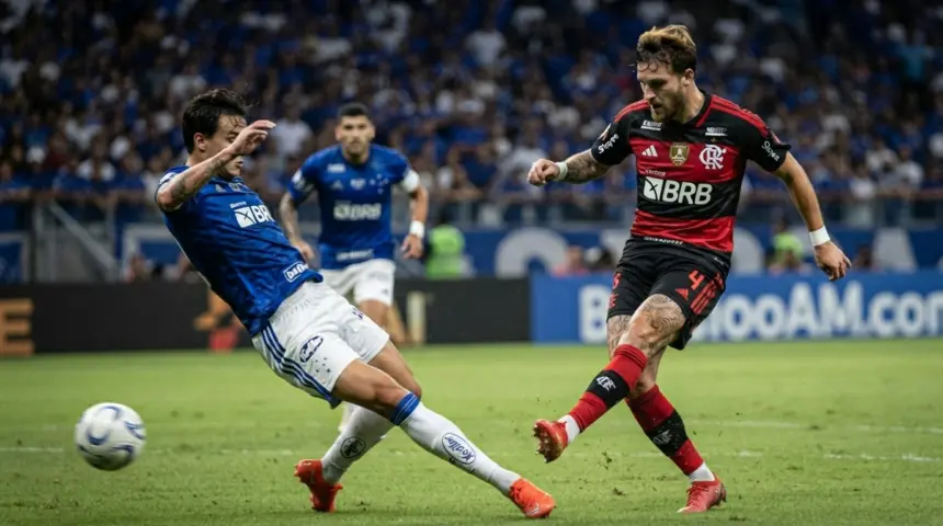 Cruzeiro e Flamengo empatam no Mineirão pelo jogo de ida da Libertadores Cruzeiro e Flamengo empatam no Mineirão pelo jogo de ida da Libertadores