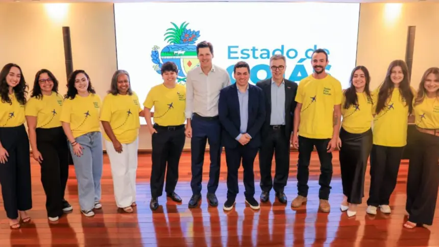 “Aproveitem a experiência e tragam esse conhecimento de volta para Goiás”, diz Daniel Vilela a bolsistas do Goiás pelo Mundo “Aproveitem a experiência e tragam esse conhecimento de volta para Goiás”, diz Daniel Vilela a bolsistas do Goiás pelo Mundo