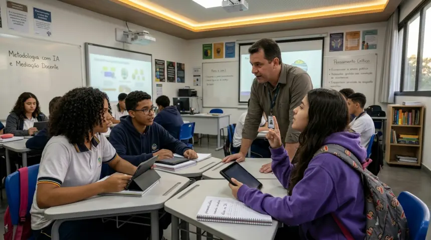 Educação na era da inteligência artificial exige pensamento crítico e mediação docente