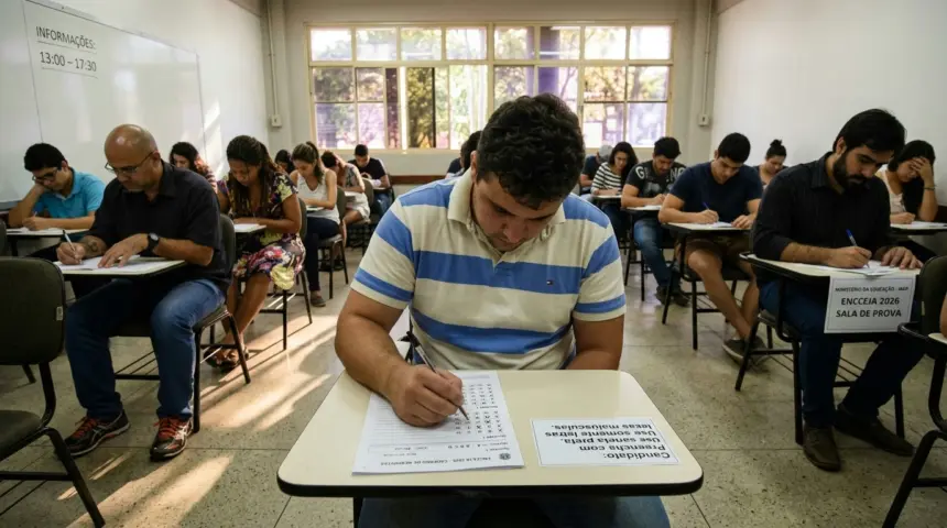 Encceja 2026 define locais de prova e orienta candidatos para o exame de domingo