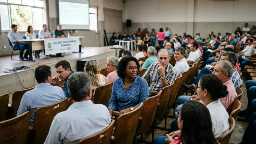 Goianésia realiza audiência pública para discutir LOA 2027 nesta quarta Goianésia realiza audiência pública para discutir LOA 2027 nesta quarta