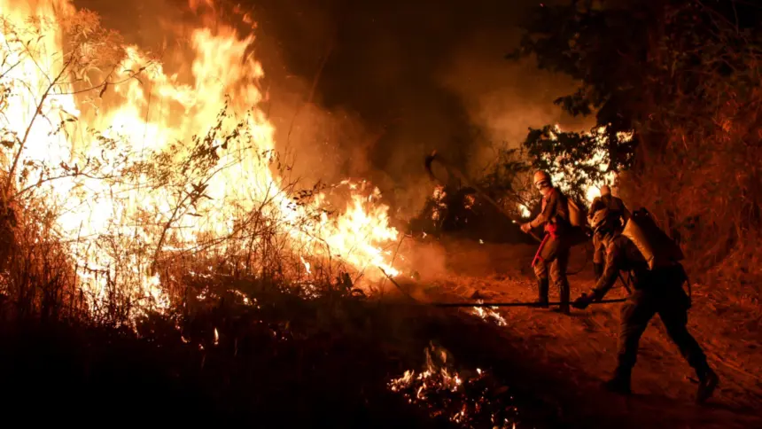 Governo de Goiás reforça prevenção e combate a incêndios em vegetação durante a estiagem