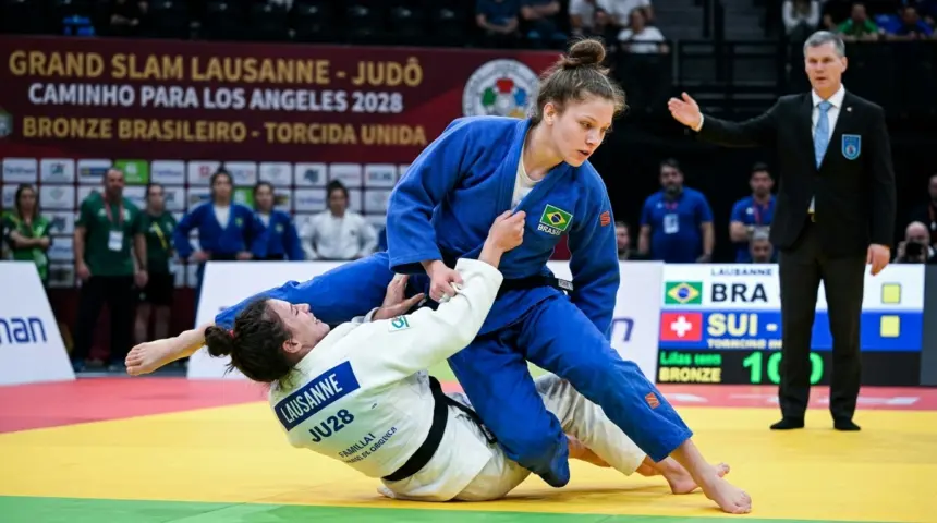 Judô brasileiro conquista três medalhas de bronze no Grand Slam de Lausanne