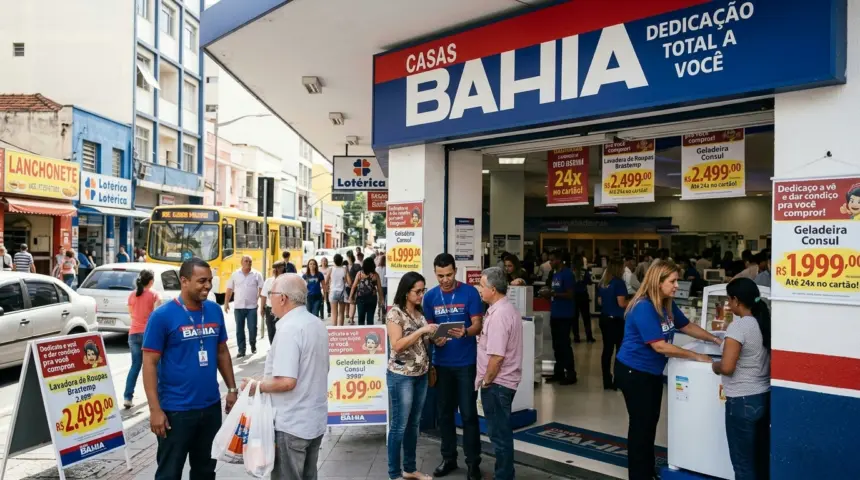 Justiça do Trabalho barra cortes na Casas Bahia e ordena retorno de funcionários demitidos