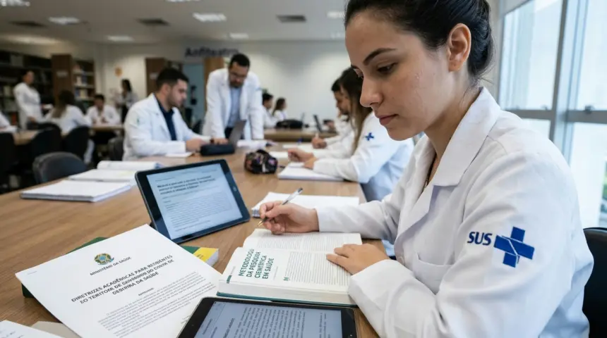 Novas diretrizes ampliam atividades acadêmicas para residentes da área da saúde Novas diretrizes ampliam atividades acadêmicas para residentes da área da saúde