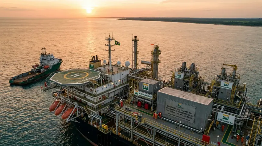 Petrobras encontra petróleo na Foz do Amazonas e impulsiona estratégia de novas reservas Petrobras encontra petróleo na Foz do Amazonas e impulsiona estratégia de novas reservas