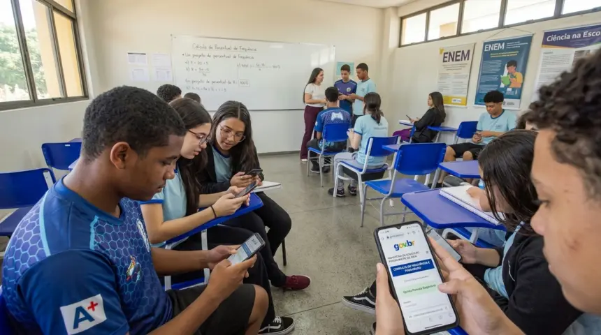 Programa Pé-de-meia libera quinta parcela de frequência para estudantes Programa Pé-de-meia libera quinta parcela de frequência para estudantes