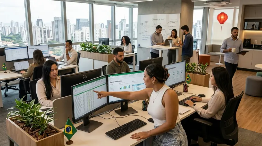 Setor de serviços registra 15,9 milhões de ocupados com média salarial de 2,2 mínimos Setor de serviços registra 15,9 milhões de ocupados com média salarial de 2,2 mínimos