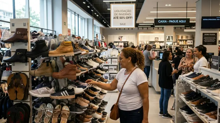 Vendas no comércio brasileiro registram alta de 0,5% em junho Vendas no comércio brasileiro registram alta de 0,5% em junho