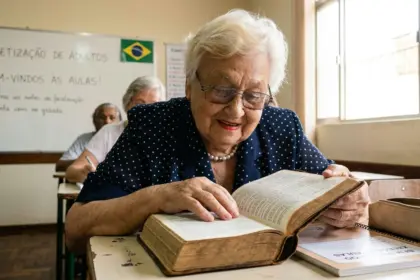 Aos 81 anos idosa retoma estudos em Goiânia para realizar o sonho de ler a Bíblia